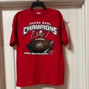Red Super Bowl Champions T-Shirt